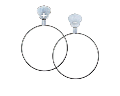 Verre d'essai sphérique bague métallique (x1)